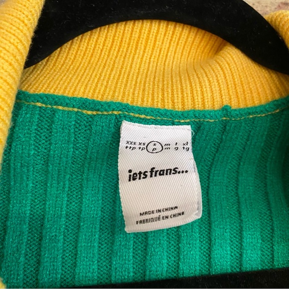 IETS FRANS ribbed collared varsity polo from Urban outfitters women’s size small - Picture 5 of 8